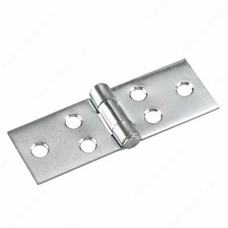 ONWARD MFG Hinge Flap Back 1in Zinc, 2PK 885XR